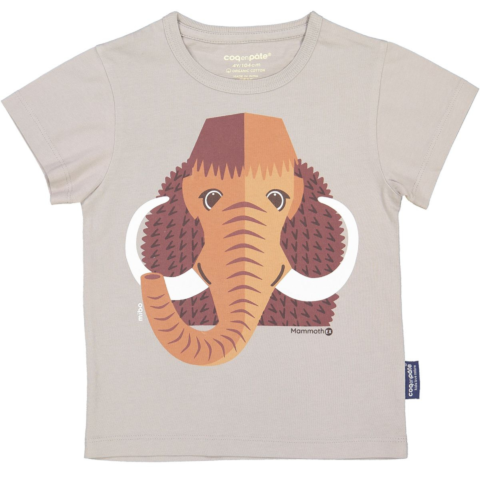 T-shirt Mibo Mammouth gris