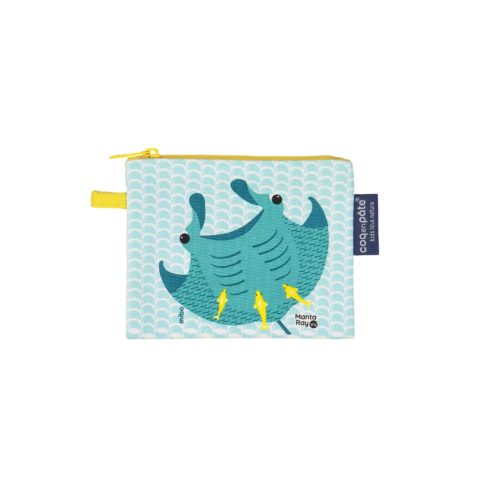 Porte monnaie raie manta – Coq en Pâte