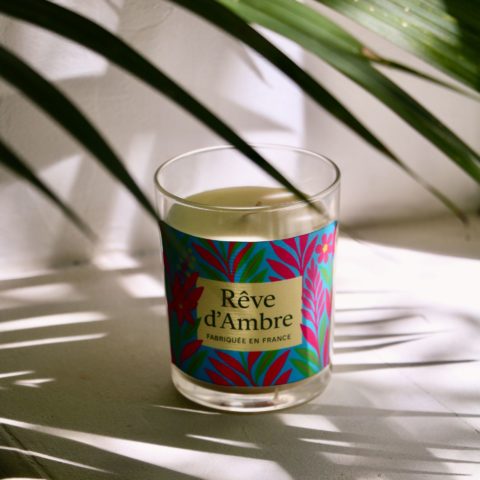 Bougie "Rêve d'Ambre"