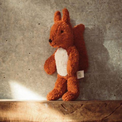 Peluche bébé écureuil