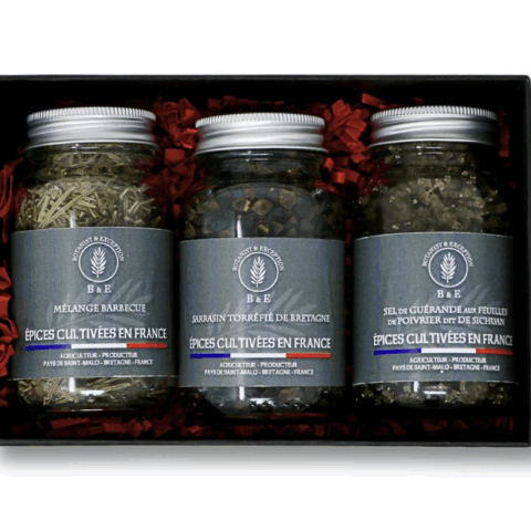 Coffret 3 épices artisanales
