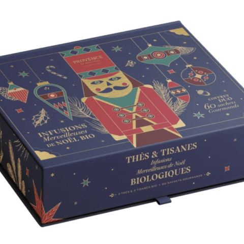 Coffret tisane et thés merveilleux de Noël bio