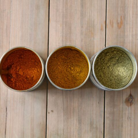 Coffret 3 épices Curry Bio